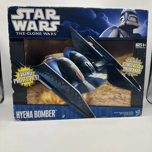 FIG: HASBRO STAR WARS CLONE WARS HYENA BOMBER DROID