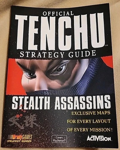 GD: TENCHU0 STEALTH ASSASSINS OFFICIAL STRATEGY GUIDE (BRADY GAMES) - Cap'n Games, Inc.