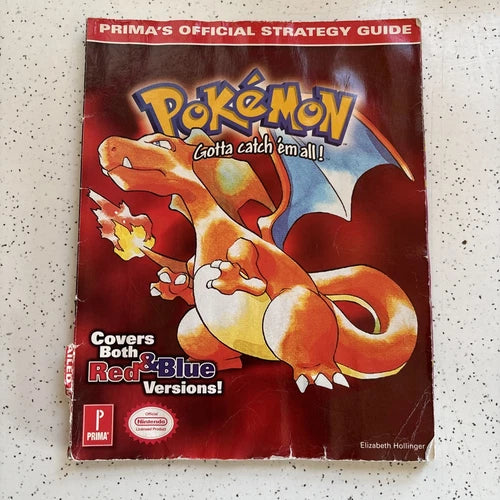 GD: POKEMON RED AND BLUUE PRIMA STRATEGY GUIDE - Cap'n Games, Inc.
