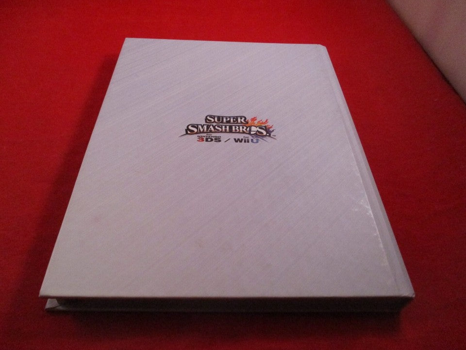 Super Smash Bros. Nintendo Wii U 3DS Strategy Guide Player's Hint Book Hardcover
