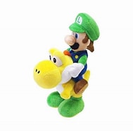 SO: LUIGI RIDING YELLOW YOSHI 8"