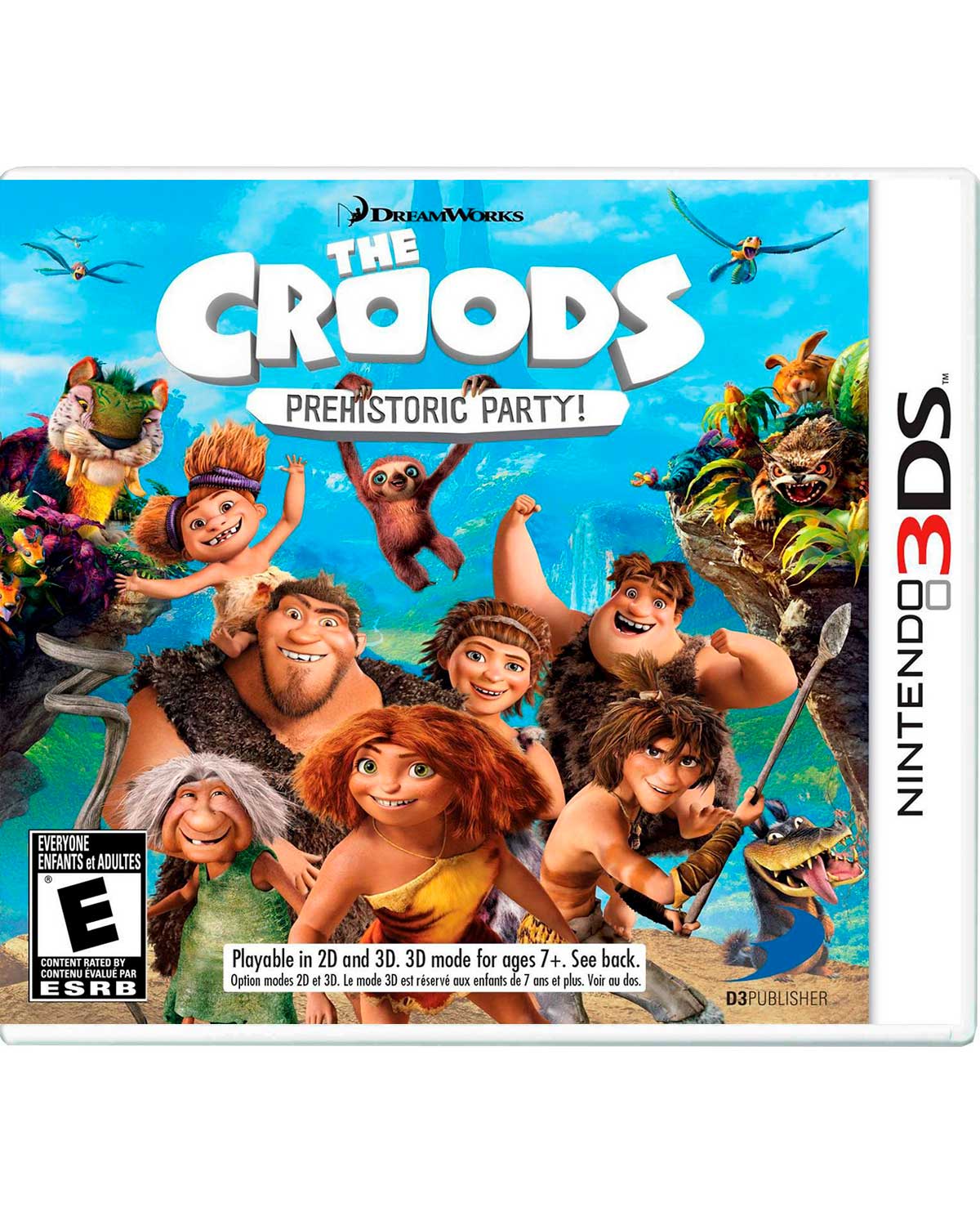 3DS: THE CROODS: PREHISTORIC PARTY