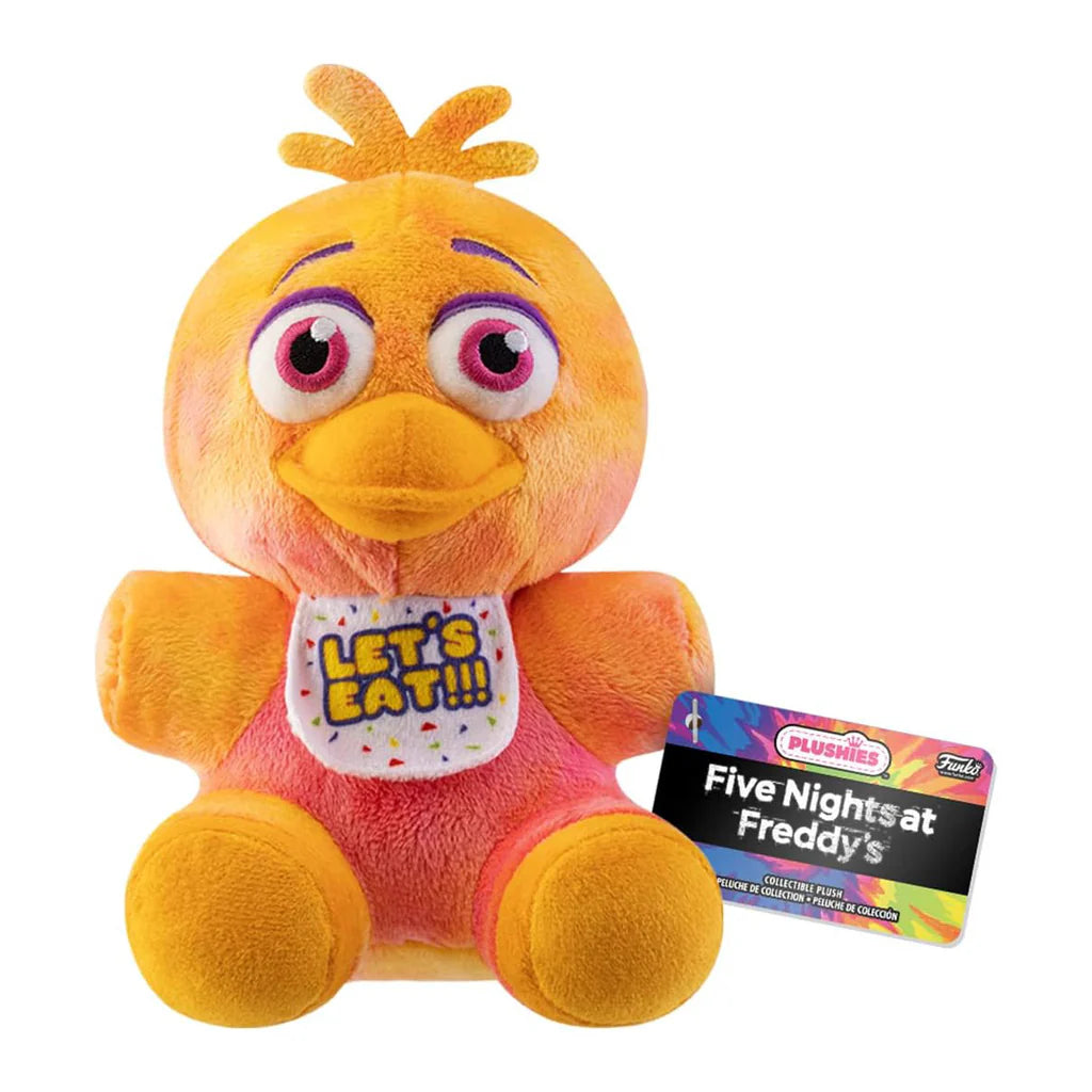 PSH: FNAF TIE-DYE CHICA 7" PLUSH