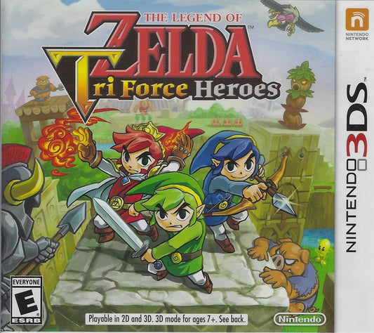 3DS: ZELDA TRI FORCE HEROES