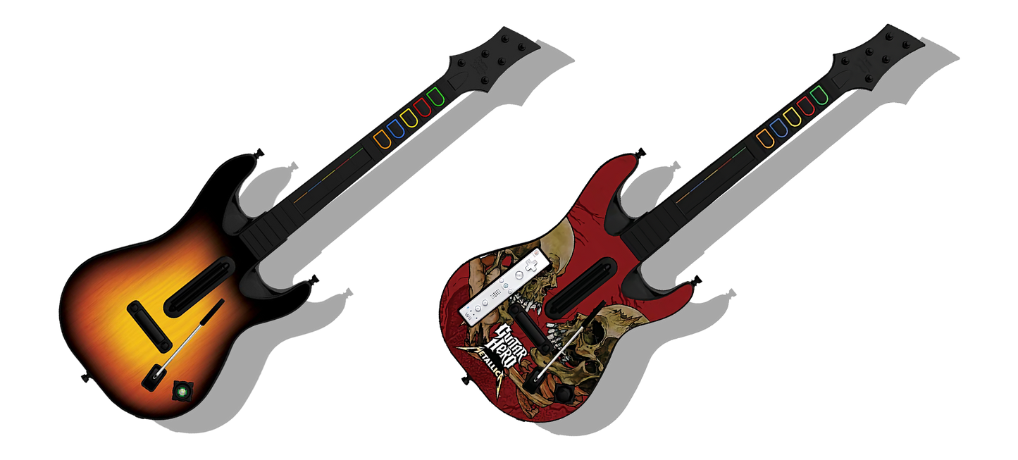 GUITAR HERO CONTROLLERS