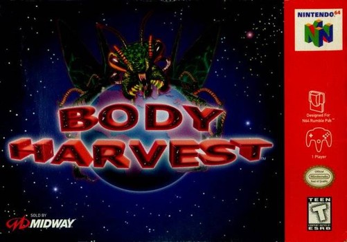 N64: BODY HARVEST (GAME)
