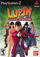 PS2: LUPIN THE 3RD: TREASURE OF THE SORCERER KING (COMPLETE)