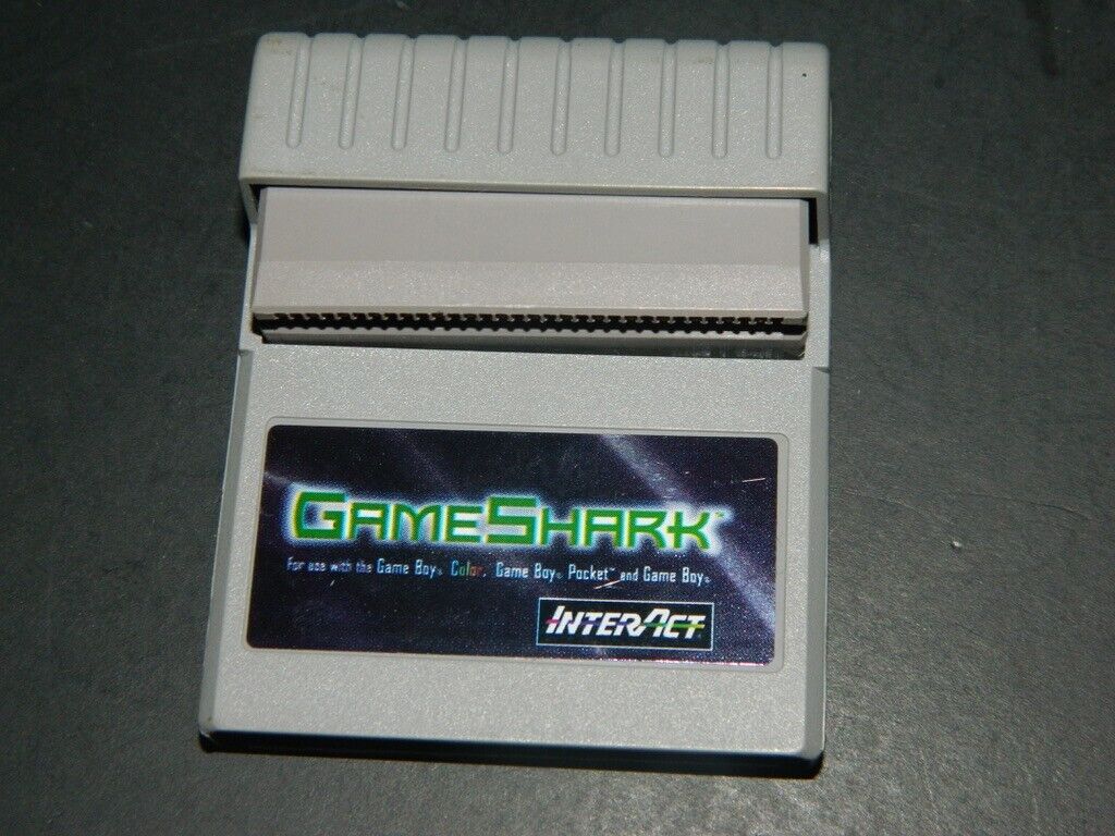 GAME SHARK FOR NINTENDO GAMEBOY & GAME BOY POCKET INTERACT GAMESHARK  ORIGINAL