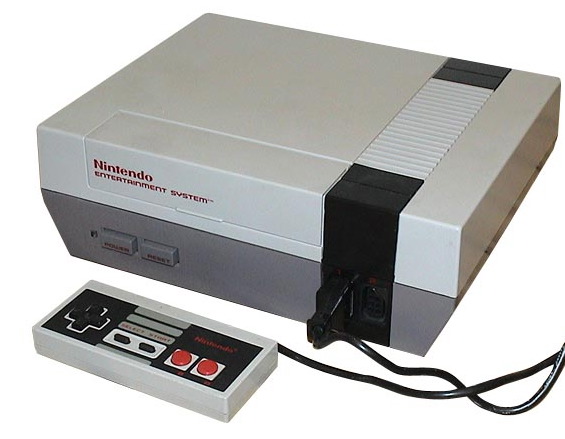 NES: CONSOLE - NES-001 - INCL: 1 CTRL; AC; AV CABLE/RF UNIT (USED)