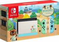 NS: CONSOLE - ANIMAL CROSSING NEW HORIZONS 32 GB SPECIAL EDITION W/DOCK - (USED)